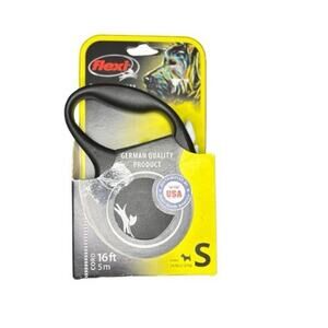 Flexi Cord 16 ft 5 m Retractable Leash Plastic Dog Leash for Small Dogs S